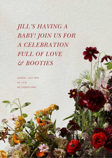 Brumaire - Baby Shower Invitation by Putnam & Putnam