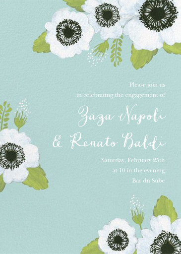 Anemone Blooms by Paper Source