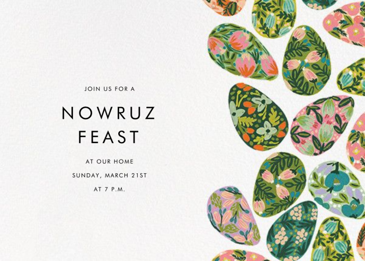 The Grass Menagerie - Nowruz Invitation by Rifle Paper Co.