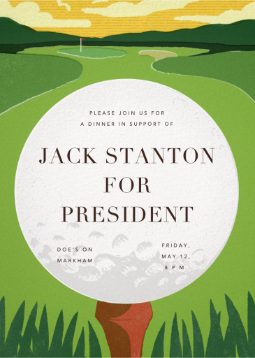 Tee Time - Business Event Invitation by Paperless Post