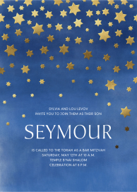 Starry Sky - Religious Invitation by Paperless Post