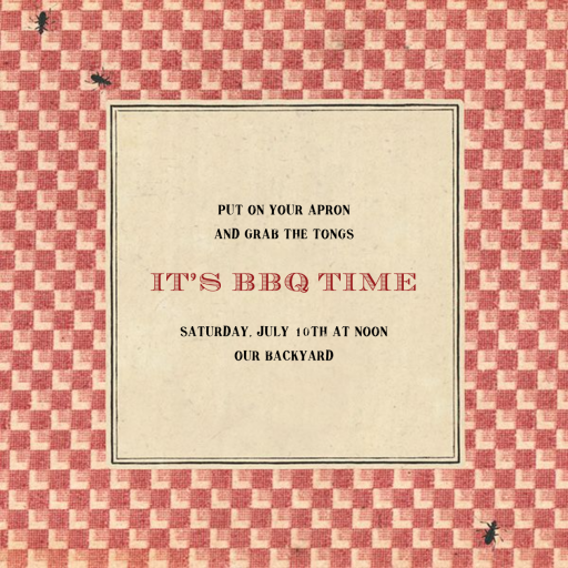 Ants - Party Invitation by John Derian