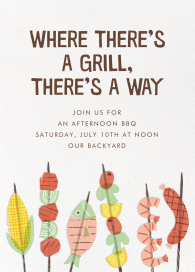 Skewered - Summer Party Invitation by Paperless Post