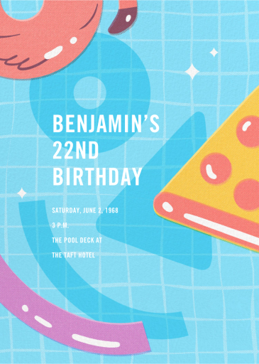 Floats Go By - Summer Party Invitation by Paperless Post