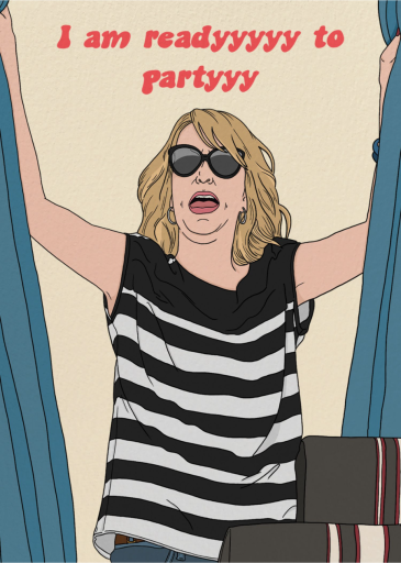 Wiig Out - Funny Birthday Card by Party Mountain