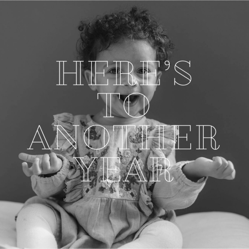 Full-Page Photo (Text Overlay) - New Year's Card by Paperless Post