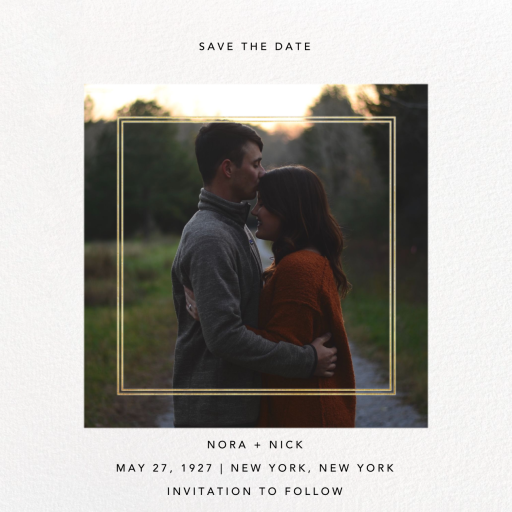 Quadrata - Save the Date by Paperless Post
