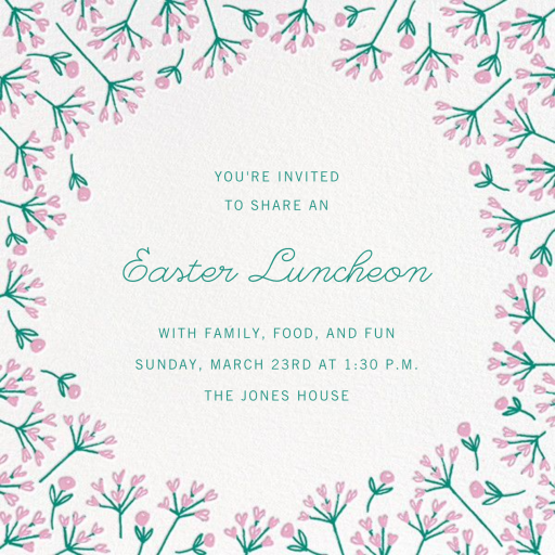 Barton Park (Square) - Easter Invitation by Paperless Post
