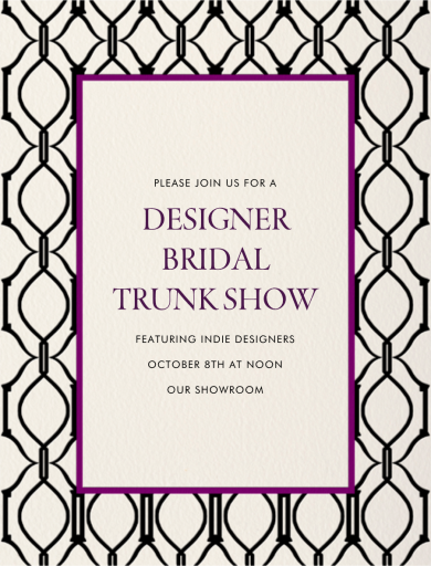 Cadogan - Shopping Event Invitation by Paperless Post