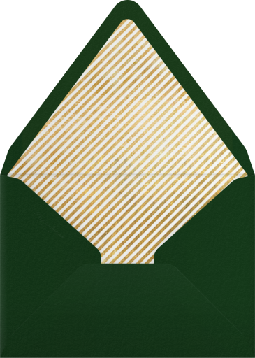 Golden Glass - Paperless Post Envelope