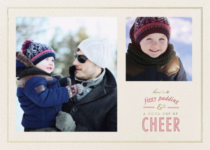 Figgy Cheer - Christmas Card by Paperless Post