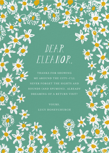 Among the Daisies by Mr. Boddington's Studio