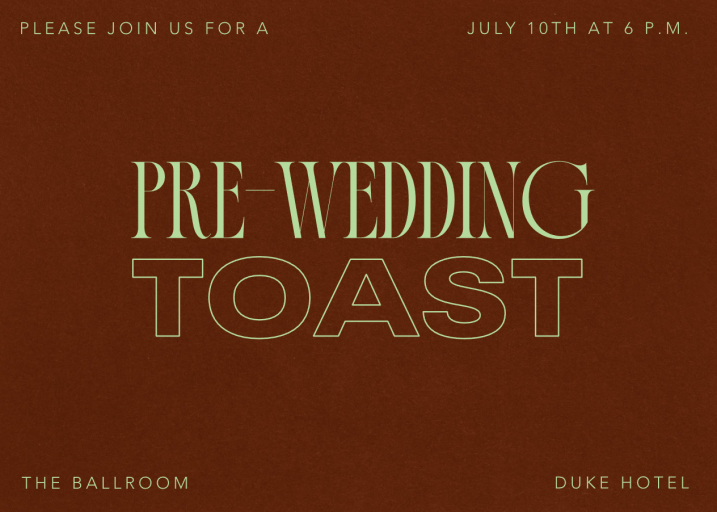 Inviting Serif - Welcome Party Invitation by Paperless Post