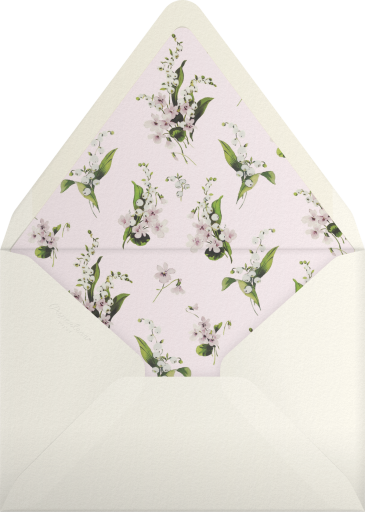 Vintage Petals Photo -  Monique Lhuillier Envelope