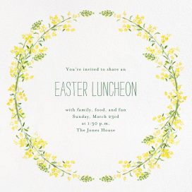 Heathers (Square) - Easter Invitation by Paperless Post