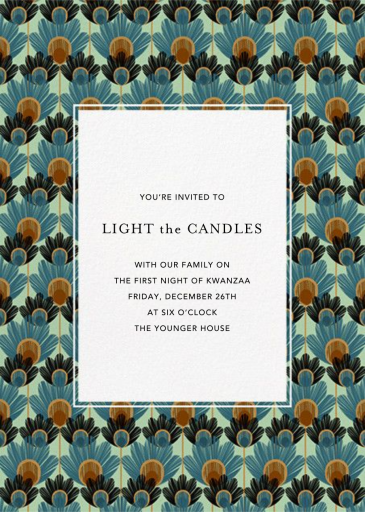 Mbulu Feathers - Invitation by Paperless Post