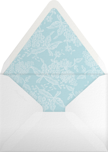 Hydrangea Lace I Tall - Oscar de la Renta Envelope