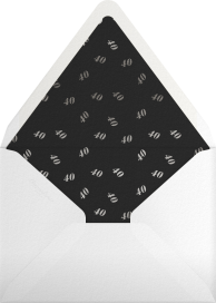 Sideways Lettering - Paperless Post Envelope