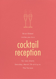 Coral - Business Invitation by Paperless Post