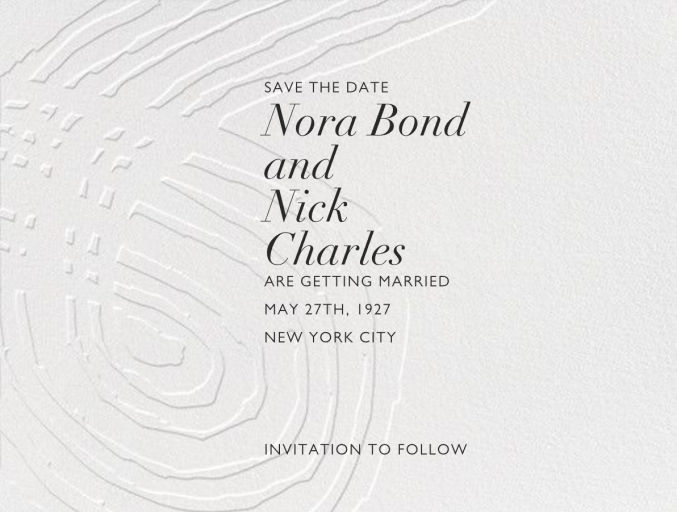 Blithe (Save The Date) - Save the Date by Kelly Wearstler