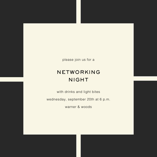 Deco - Business Event Invitation by Paperless Post