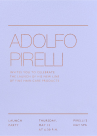 Lined Up by Paperless Post