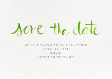 Watercolor Lettering by Linda and Harriett