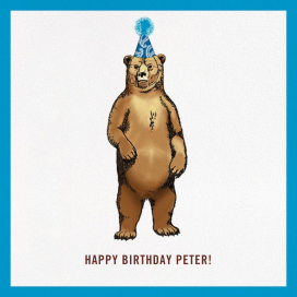 Grizzly Birthday - Birthday Card by Paperless Post