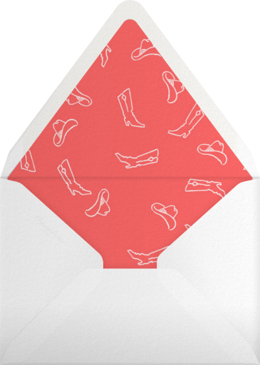 Lone Star - Paperless Post Envelope