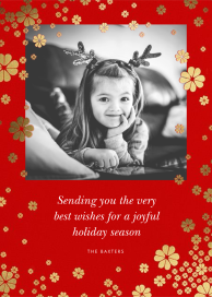 Clover and Over Photo - Christmas Card by kate spade new york