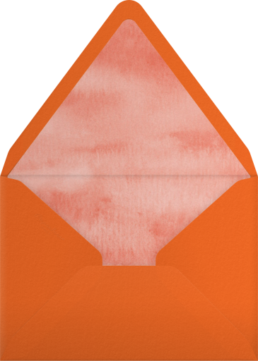 Watercolor Sunset - Paperless Post Envelope