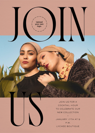 Central Idea (Photo) - Cocktail Party Invitation by Paperless Post