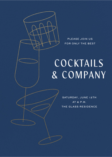Tipple - Cocktail Party Invitation by Paperless Post