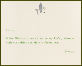 Mini Cocktail Set - Stationery by Paperless Post