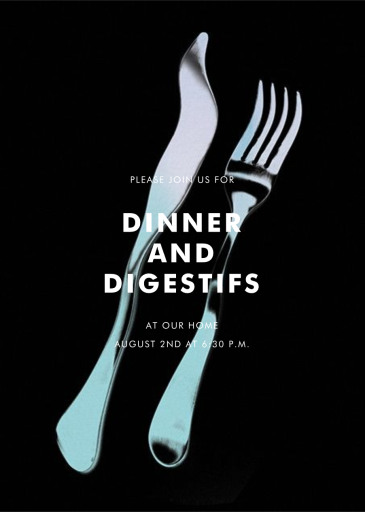 Liquid Dinner - Dinner Party Invitation by Paperless Post