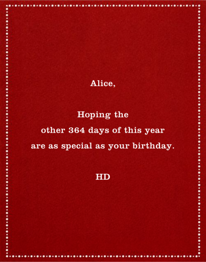 Zebra Birthday - Birthday Card by Paperless Post - Back