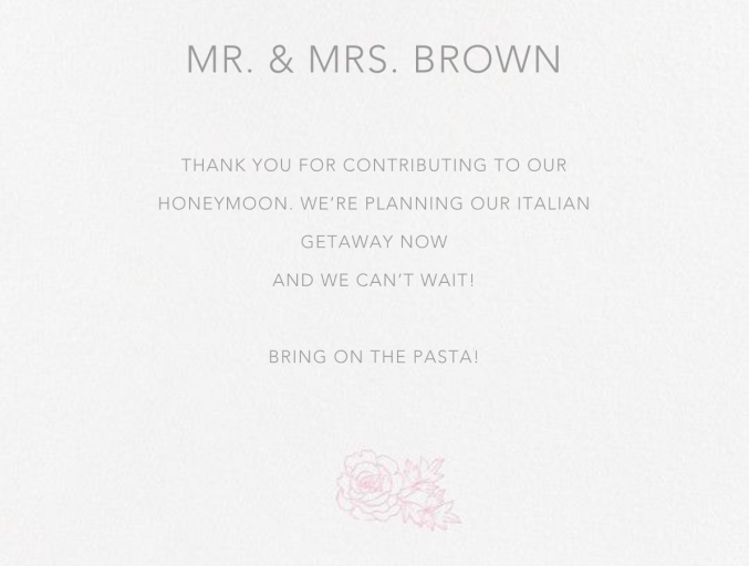 Meet me in the Menagerie (Thank You) by Crane & Co.