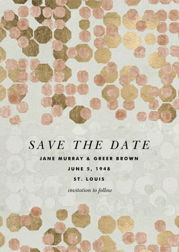 Hex - Save the Date by Kelly Wearstler