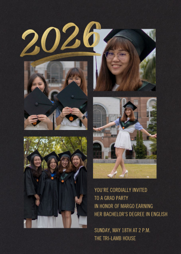 Scrapbooked - Graduation Party Invitation by Paperless Post