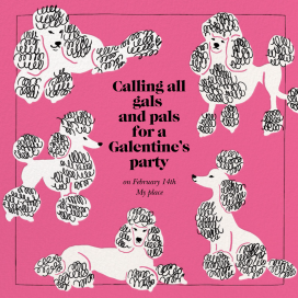 Social Standards - Valentine's Day Invitation by kate spade new york