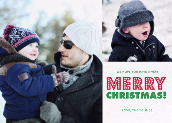 Merry Marquee - Christmas Card by Jonathan Adler
