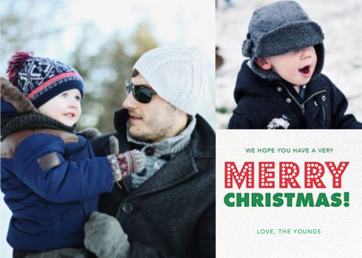 Merry Marquee - Christmas Card by Jonathan Adler