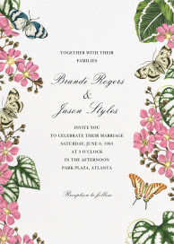 Caladium - Wedding Invitation by Oscar de la Renta