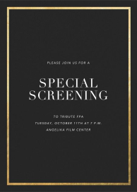 Idylle - Viewing Party Invitation by Paperless Post