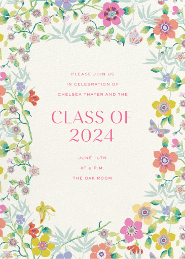 Mini Pavilion - Celebration Invitation by Liberty