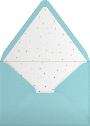 Twinkling Cake - Paperless Post Envelope