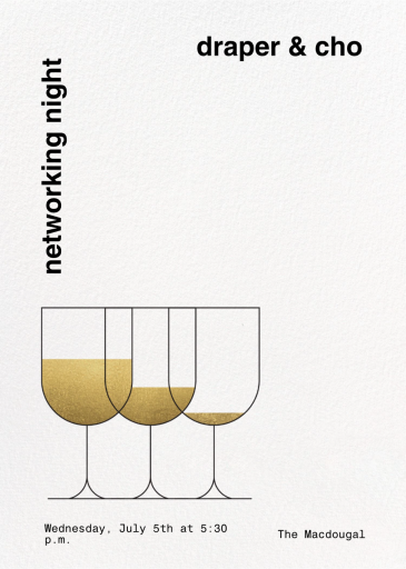 Top Up - Networking Event Invitation by Paperless Post