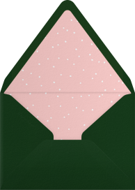 Holiday Gift Exchange Invitation Envelope