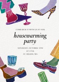 Fancy Kicks - Invitation by Happy Menocal