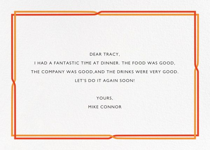 Thanks with a Twist by Paperless Post - Back